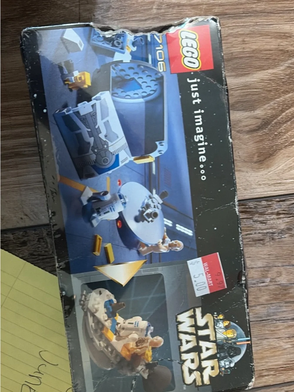 Lot of four sealed official, rare, retired Lego Star Wars sets see description